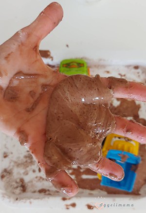 Βρώσιμο σοκολατένιο slime από 6 μηνών!